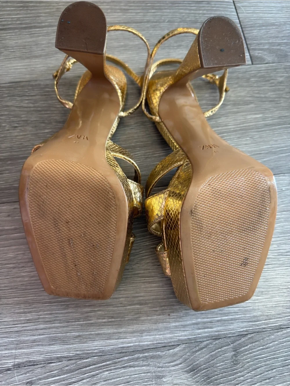 Zara platform sandals
